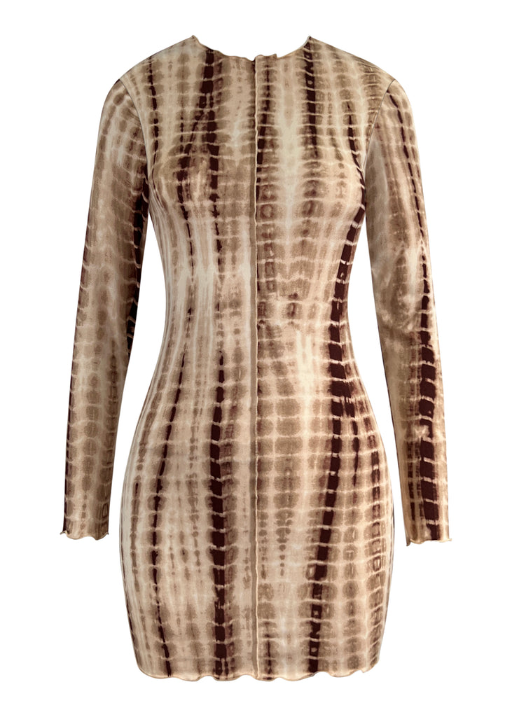 charvi mini dress tan Princess Polly Charvi Mini Dress (Brown), Women's Fashion, Dresses & Sets, Dresses on Carousell